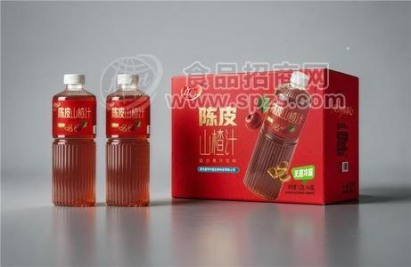 真心陈皮山楂汁混合果汁饮料1.25l