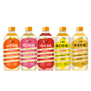 白象果味饮料2元乐享大瓶1L装