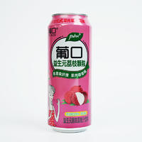 葡口益生元颗粒荔枝汁饮料490ml