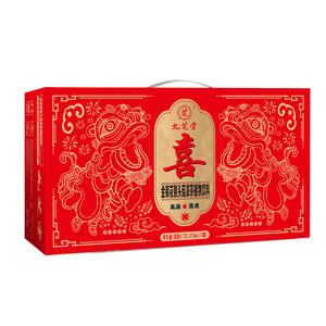 九芝堂金银花猴头菇凉茶植物饮料310mlx12罐