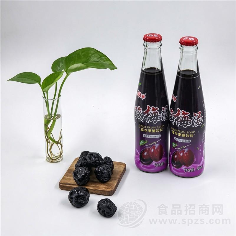 爽之林酸梅汤草本果脯饮料238ml