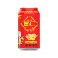 葡口好运连连益生元果粒黄桃汁饮料310ml