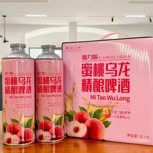精酿啤酒百香果精酿啤酒代工 果啤贴牌 潮力啤酒贴牌代工