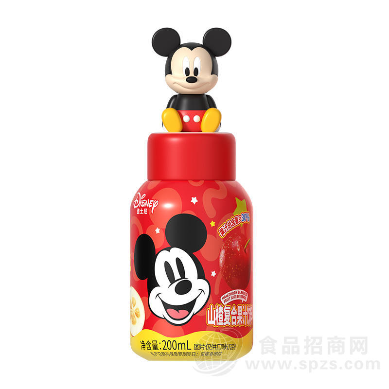 迪士尼系列山楂复合果汁饮料200ml