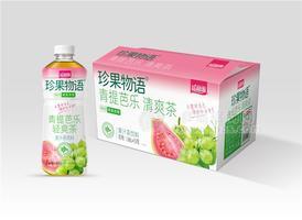 益和源珍果物语青提芭乐清爽茶果汁茶饮料1.08L