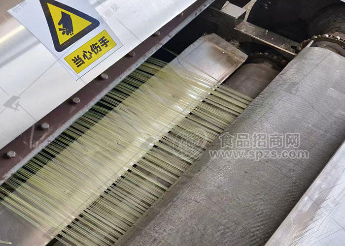 红薯粉条机生产企业丽星 水晶粉条设备流水线运行 涂布工艺