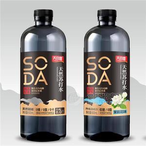 天合露天然苏打水原味茉莉花味茶饮料茶苏打600ml