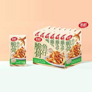 多旺烧烤味脆骨鱼仔休闲食品15gx20
