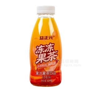 益正元红茶味果汁果茶饮品茶饮料420ml