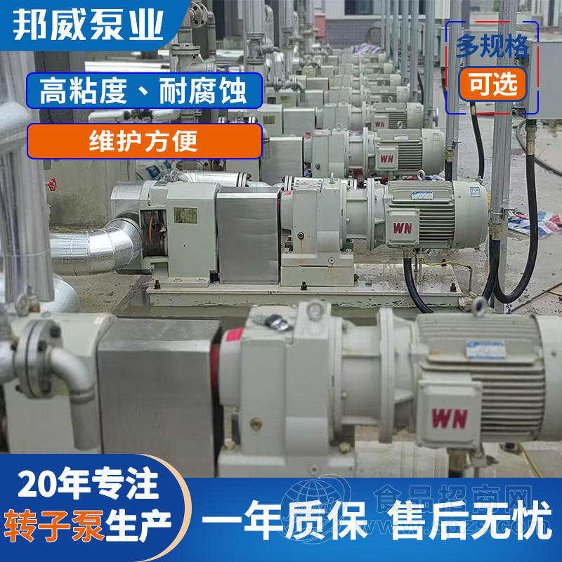 巧克力粘稠液体适用高粘度物料输送泵