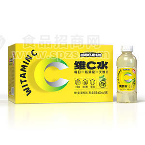 澳进柠檬味维C水维生素果汁饮料600mlx15瓶