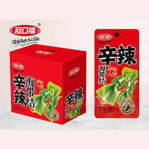 冠口福海带结休闲食品小零食26gx20