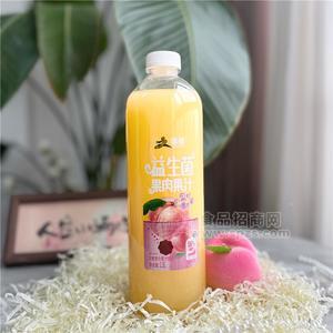 增健蜜桃味益生菌果肉果汁饮料480ml