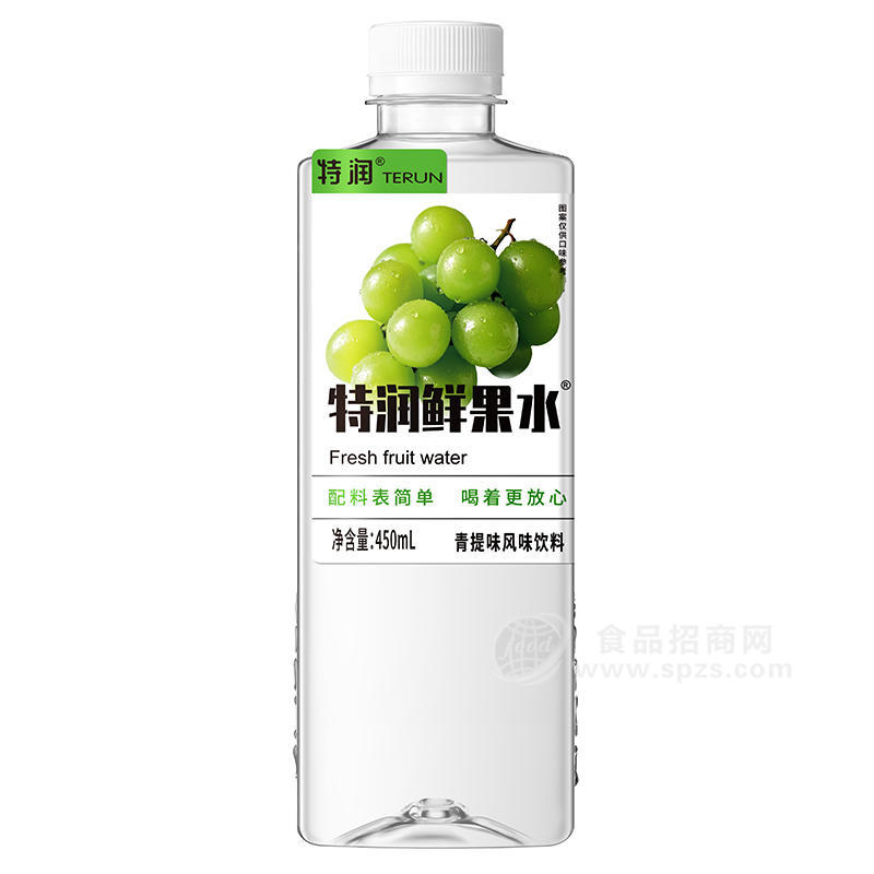特润鲜果水青提味风味饮料450ml
