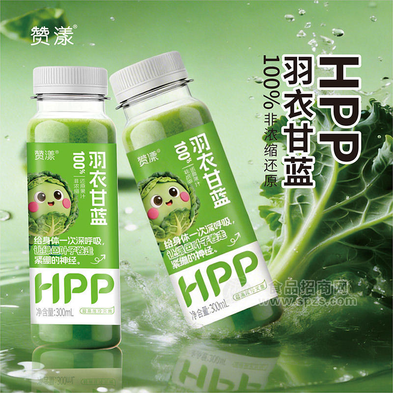 羽衣甘蓝茶味饮料300ml