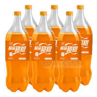 结力橙子味碳酸饮料2L