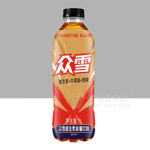 众雪维生素能量饮料1L