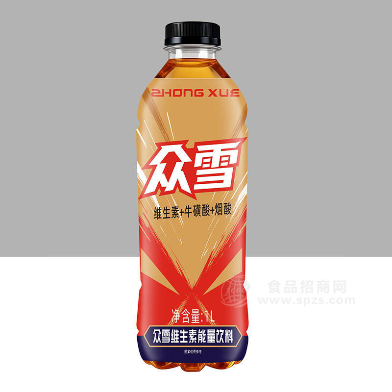 众雪维生素能量饮料1L