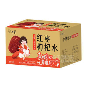 白象红枣枸杞水植物饮料380mlx16瓶