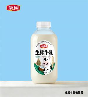 豪园生椰牛乳复合蛋白饮料380ml