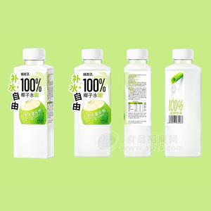 鲜点子100%椰子水果汁饮料500ml