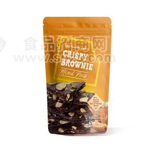 泰国原装进口什锦坚果风味巧克力脆片BOURKES柏克零食饼干