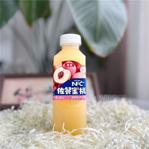 增健NFC佐餐蜜桃味60%含量复合果汁饮料480ml