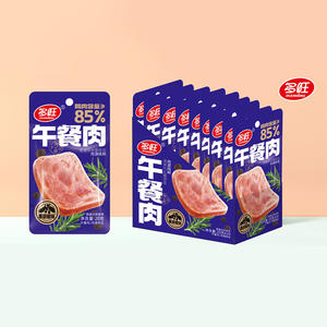 多旺黑胡椒味午餐肉休闲食品20gx20