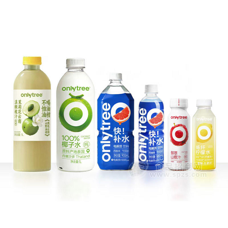 onlytree植物饮料果汁饮料电解质饮料