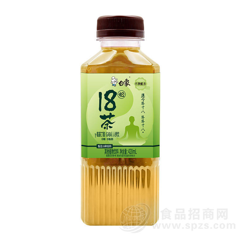 白象18茶氨基丁酸（GABA）人参饮其他植物饮料420ml