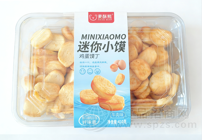 迷你小馍鸡蛋馍丁410g