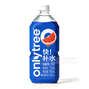 onlytree西柚味电解质饮料900ml