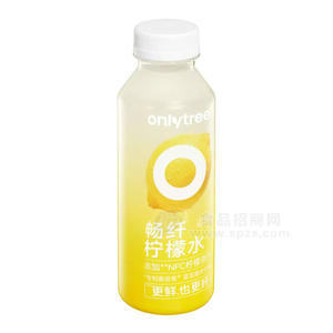 onlytree畅纤柠檬水果汁饮料