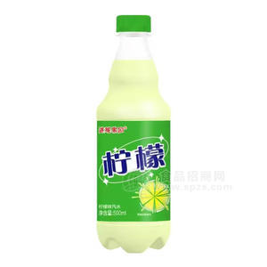 迷昵果园柠檬味汽水风味饮料500ml