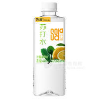 特润柠檬薄荷味无汽苏打水饮料450ml