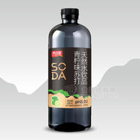 天合露青柠味苏打天然水饮品600ml