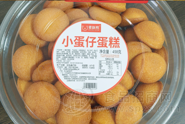 小蛋仔蛋糕458g