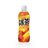 华七冰茶柠檬冰红茶碳酸茶饮料480ml