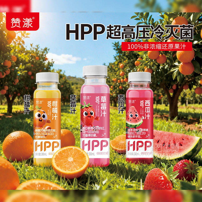 赞漾百分百果汁系列