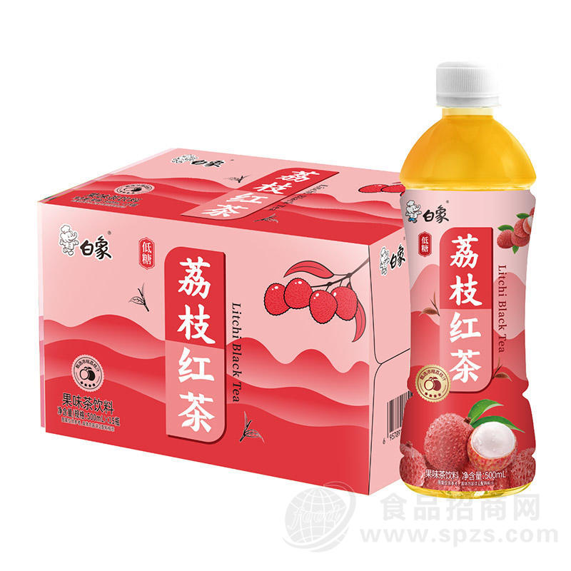 白象荔枝红茶果味茶饮料500mlx15瓶