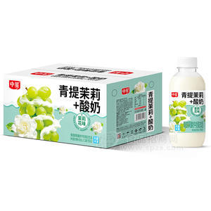中星青提茉莉酸奶牛奶蛋白饮品450mlx15瓶