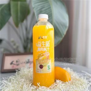 增健益生菌果肉果汁芒果汁复合果汁饮料饮品厂家招商1.5L