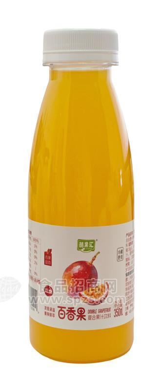 酷果汇百香果汁复合果汁饮料350ml