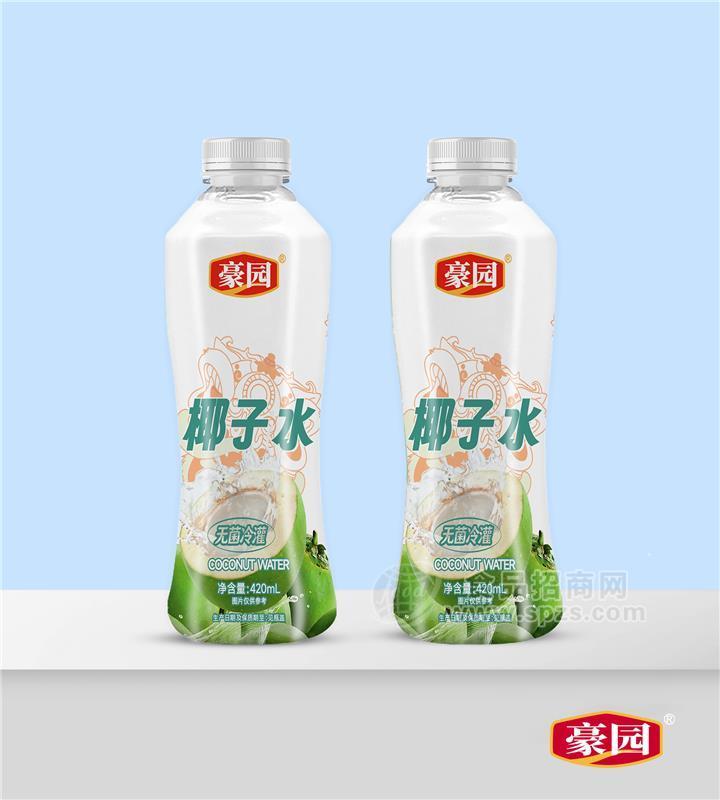 豪园椰子水无菌冷罐420ml