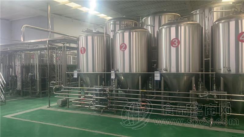 镜面抛光 无卫生死角 史密力维三体糖化系统 商业酿造啤酒设备