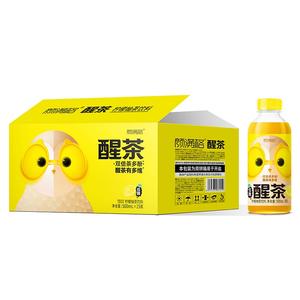 颜满格低糖柠檬柚茶饮料500mlx15瓶