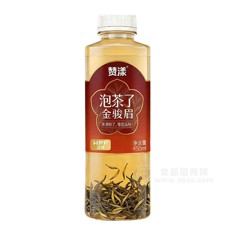 赞漾金俊眉冷萃茶饮料450ml