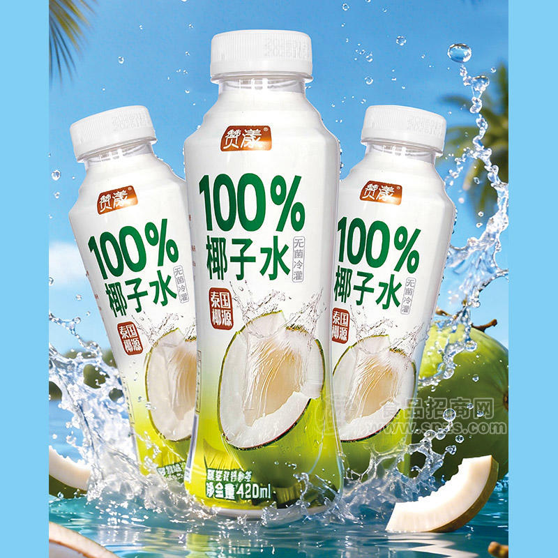 赞漾百分百椰子水450ml