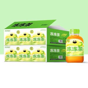 颜满格柠檬红茶味饮料冻冻茶500gx15瓶招商