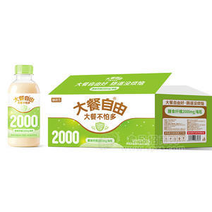 大餐自由原味乳酸菌饮料乳饮料450mlx15瓶